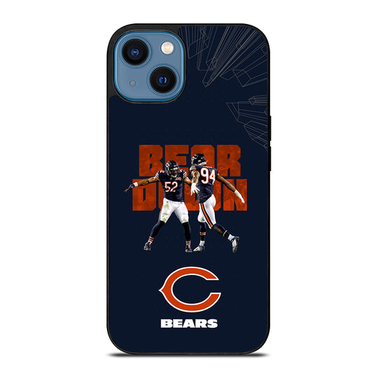 CHICAGO BEARS NFL LOGO 1 iPhone 14 Case Cover