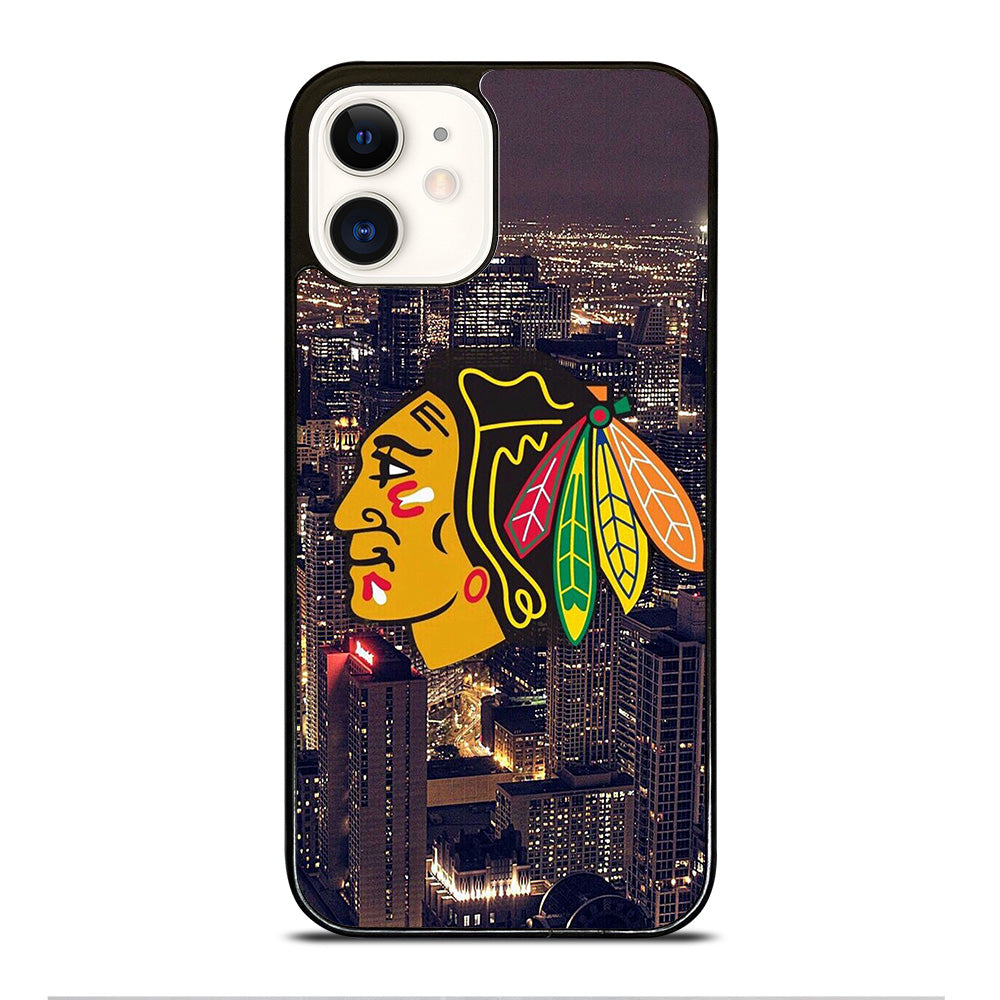 CHICAGO BLACKHAWKS CITY iPhone 12 Case Cover