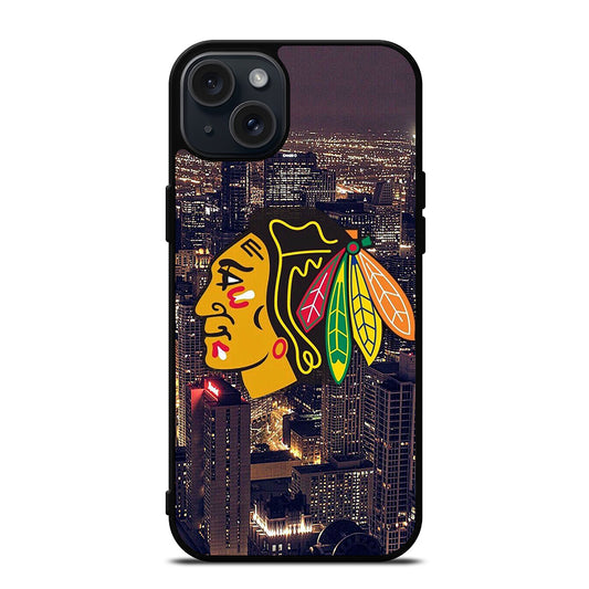 CHICAGO BLACKHAWKS CITY iPhone 15 Plus Case Cover