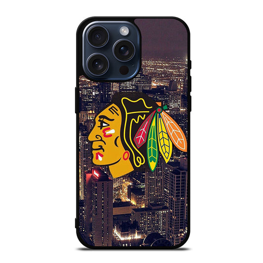 CHICAGO BLACKHAWKS CITY iPhone 15 Pro Max Case Cover