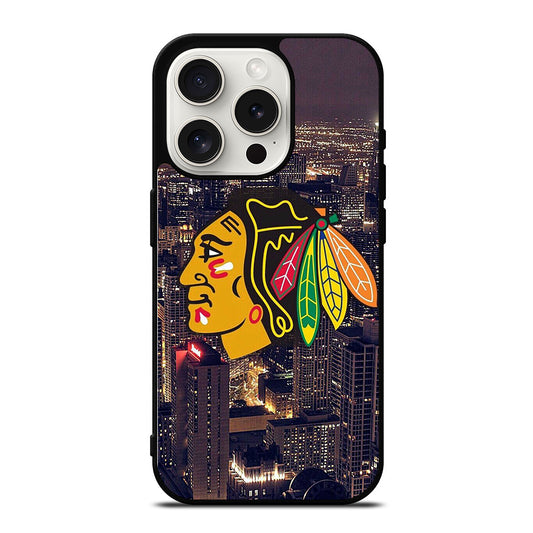 CHICAGO BLACKHAWKS CITY iPhone 15 Pro Case Cover