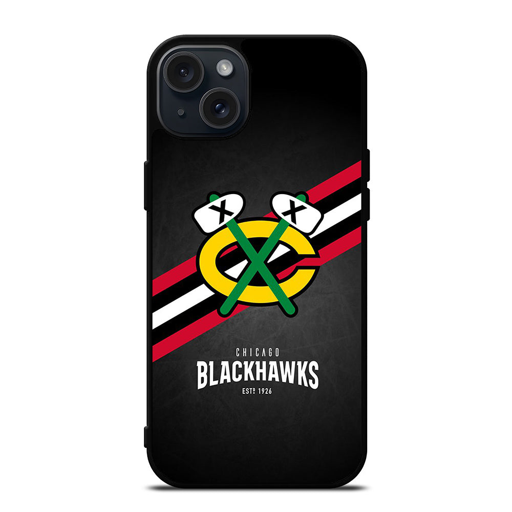 CHICAGO BLACKHAWKS NHL iPhone 15 Plus Case Cover