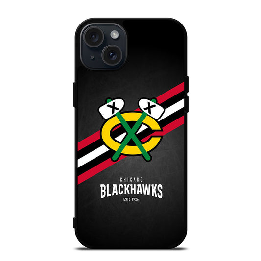 CHICAGO BLACKHAWKS NHL iPhone 15 Plus Case Cover