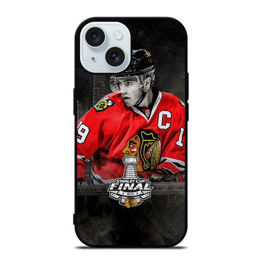 CHICAGO BLACKHAWKS NHL LOGO iPhone 15 Case Cover