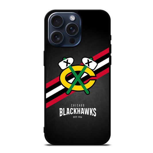 CHICAGO BLACKHAWKS NHL iPhone 15 Pro Max Case Cover