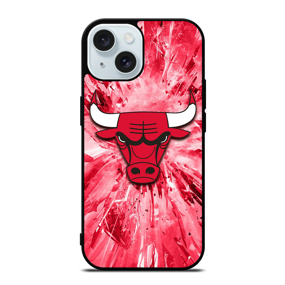CHICAGO BULLS NBA TEAM 2 iPhone 15 Case Cover