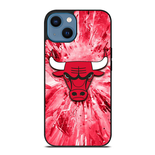 CHICAGO BULLS NBA TEAM 2 iPhone 14 Case Cover