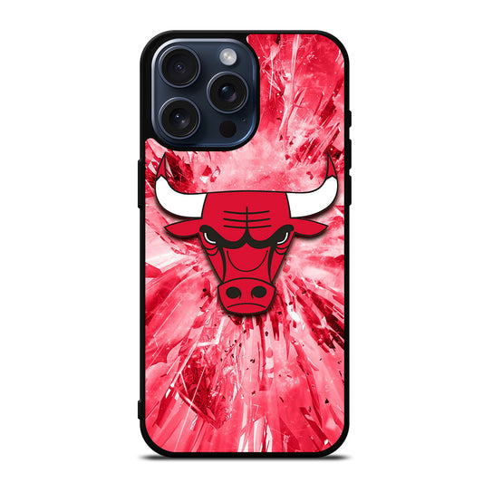CHICAGO BULLS NBA TEAM 2 iPhone 15 Pro Max Case Cover