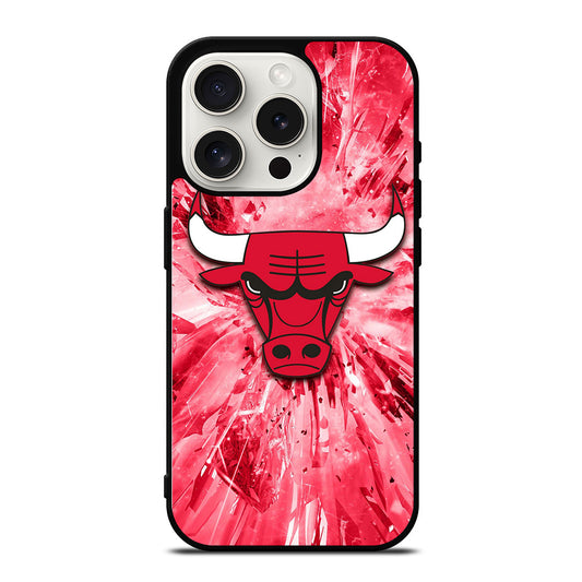 CHICAGO BULLS NBA TEAM 2 iPhone 15 Pro Case Cover