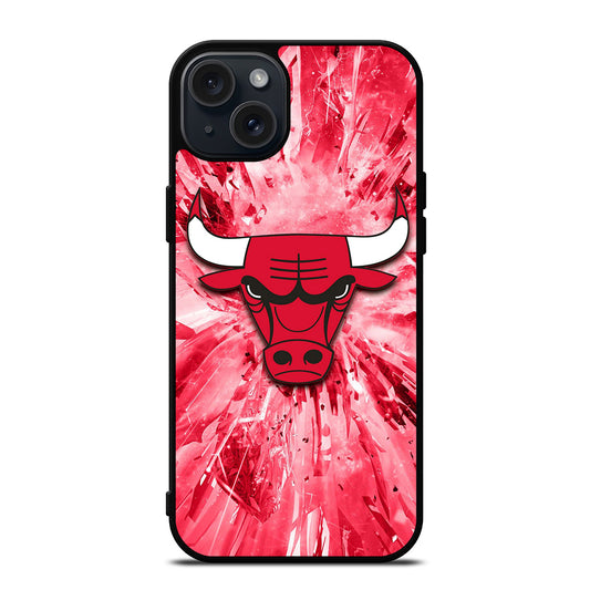 CHICAGO BULLS NBA TEAM 2 iPhone 15 Plus Case Cover