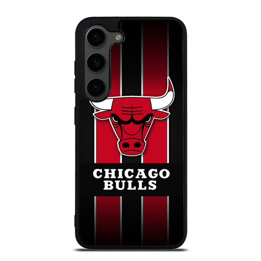 CHICAGO BULLS STRIPE LOGO Samsung Galaxy S23 Plus Case Cover