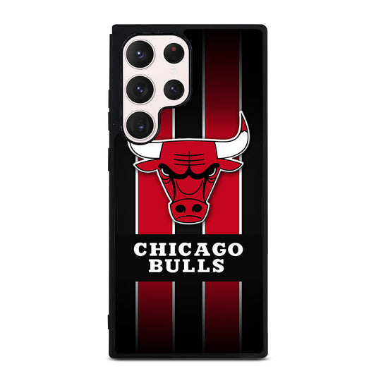 CHICAGO BULLS STRIPE LOGO Samsung Galaxy S23 Ultra Case Cover
