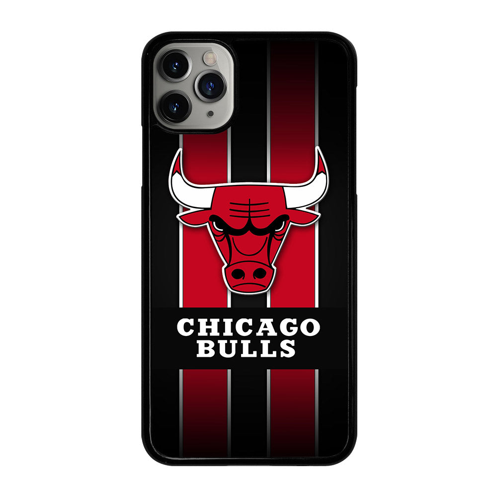 CHICAGO BULLS STRIPE LOGO iPhone 11 Pro Max Case Cover