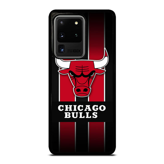 CHICAGO BULLS STRIPE LOGO Samsung Galaxy S20 Ultra Case Cover