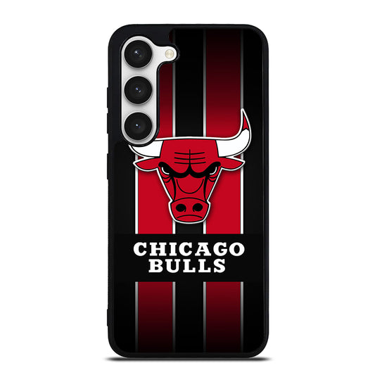 CHICAGO BULLS STRIPE LOGO Samsung Galaxy S23 Case Cover