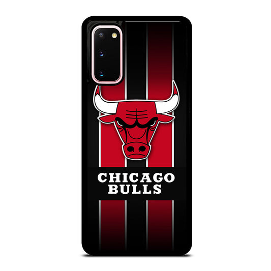 CHICAGO BULLS STRIPE LOGO Samsung Galaxy S20 Case Cover