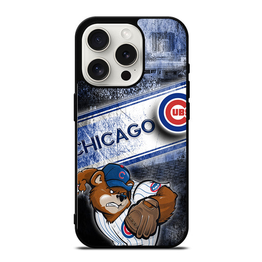 CHICAGO CUBS LOGO 3 iPhone 15 Pro Case Cover