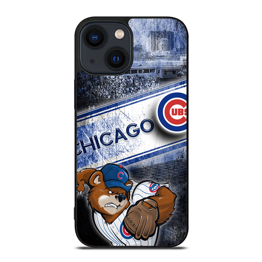 CHICAGO CUBS LOGO 3 iPhone 14 Plus Case Cover
