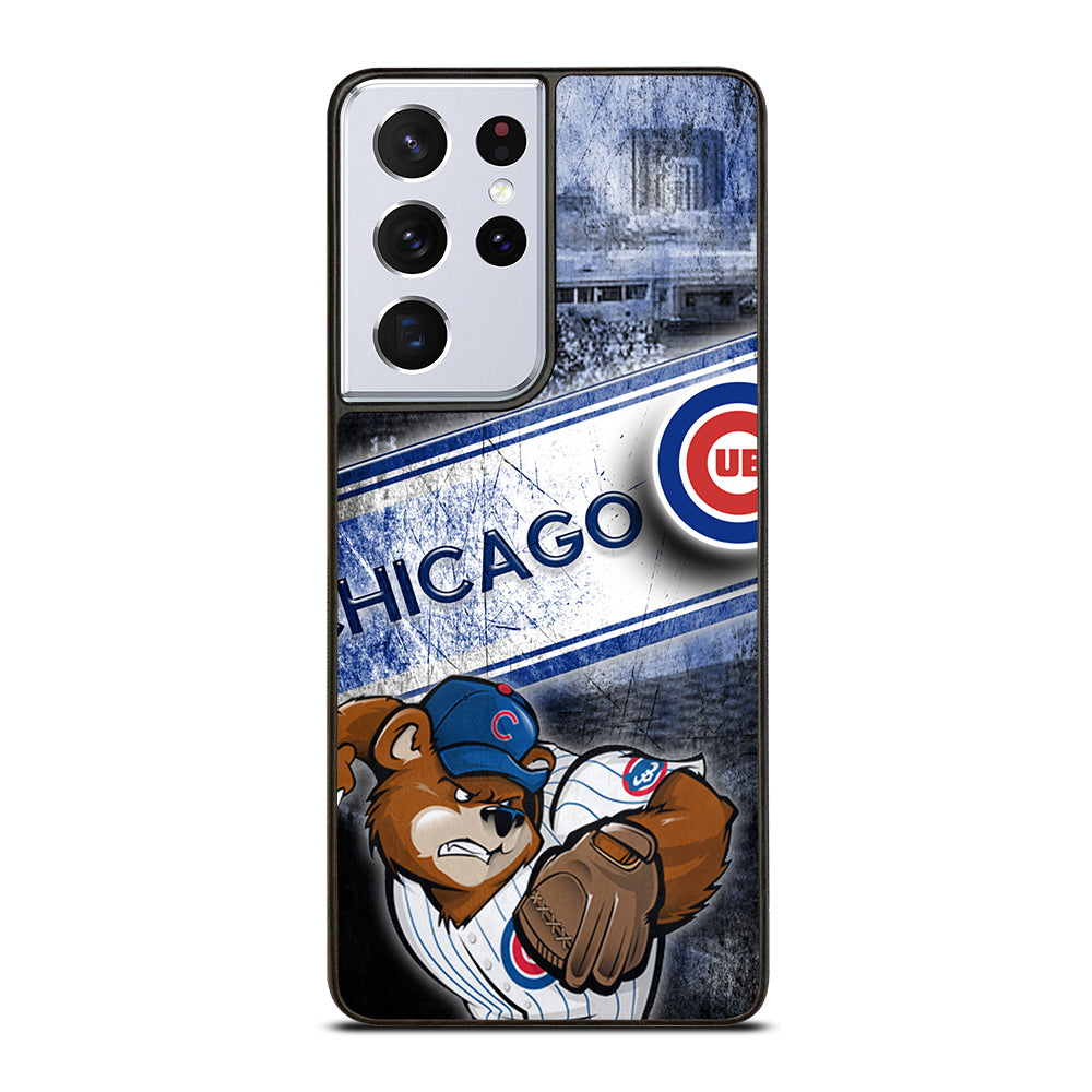 CHICAGO CUBS LOGO 3 Samsung Galaxy S21 Ultra Case Cover