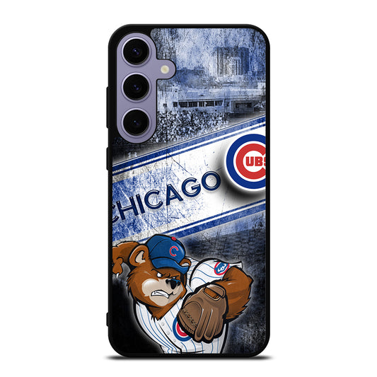 CHICAGO CUBS LOGO 3 Samsung Galaxy S24 Plus Case Cover