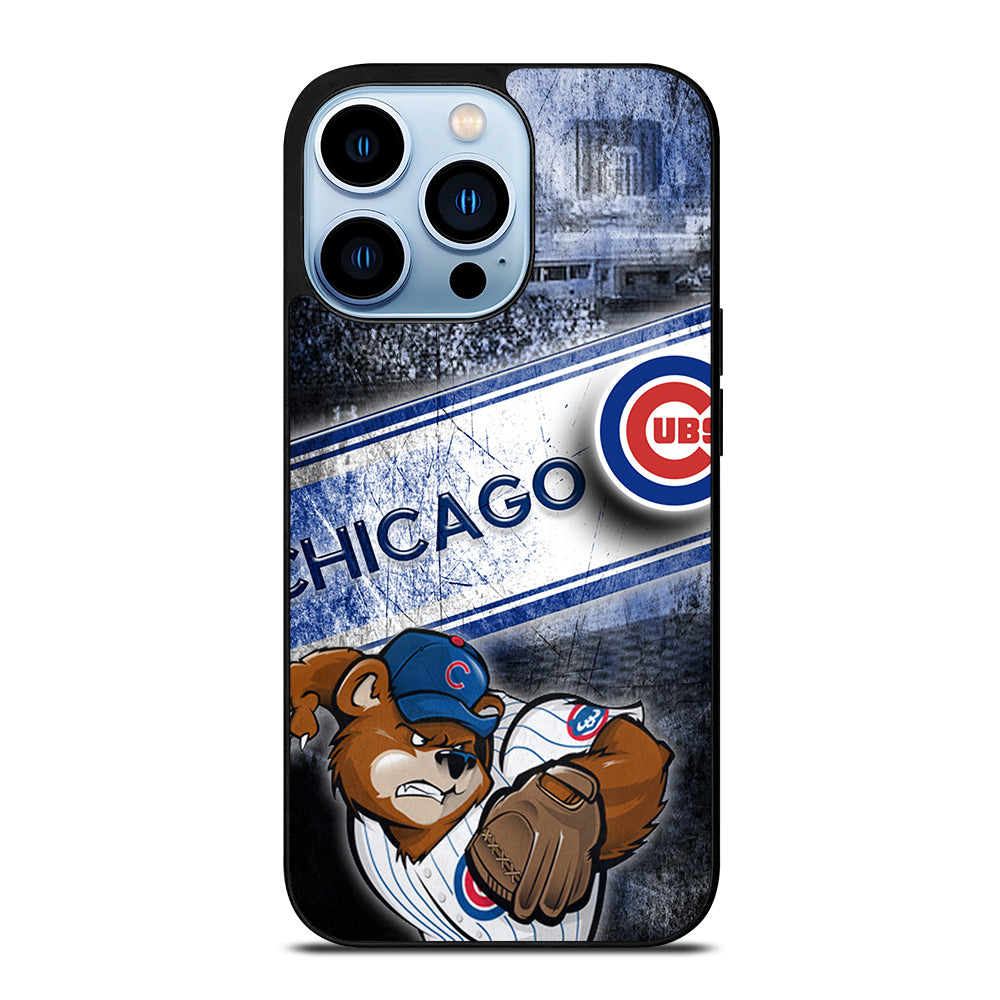 CHICAGO CUBS LOGO 3 iPhone 13 Pro Max Case Cover