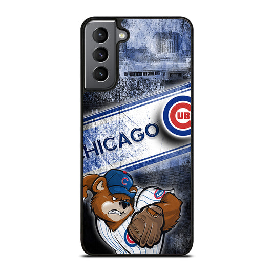 CHICAGO CUBS LOGO 3 Samsung Galaxy S21 Plus Case Cover