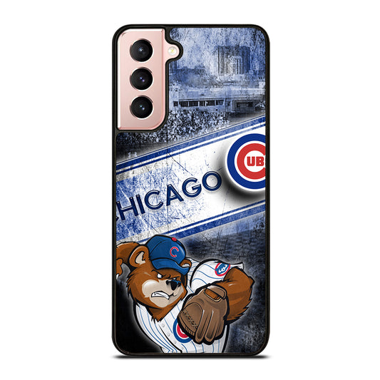 CHICAGO CUBS LOGO 3 Samsung Galaxy S21 Case Cover