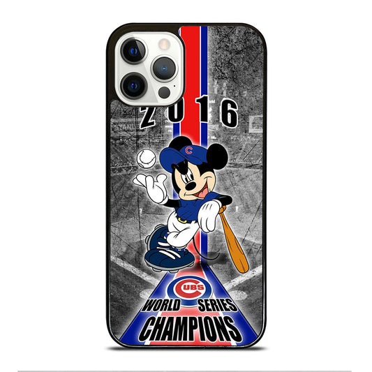 CHICAGO CUBS MICKEY MOUSE iPhone 12 Pro Case Cover
