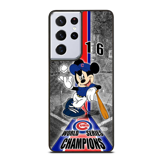 CHICAGO CUBS MICKEY MOUSE Samsung Galaxy S21 Ultra Case Cover
