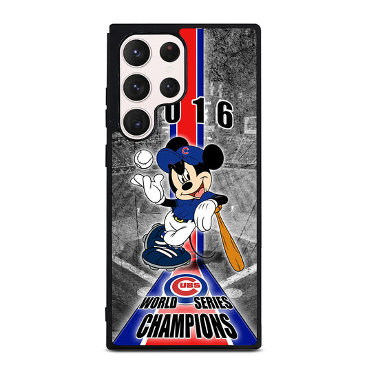 CHICAGO CUBS MICKEY MOUSE Samsung Galaxy S23 Ultra Case Cover