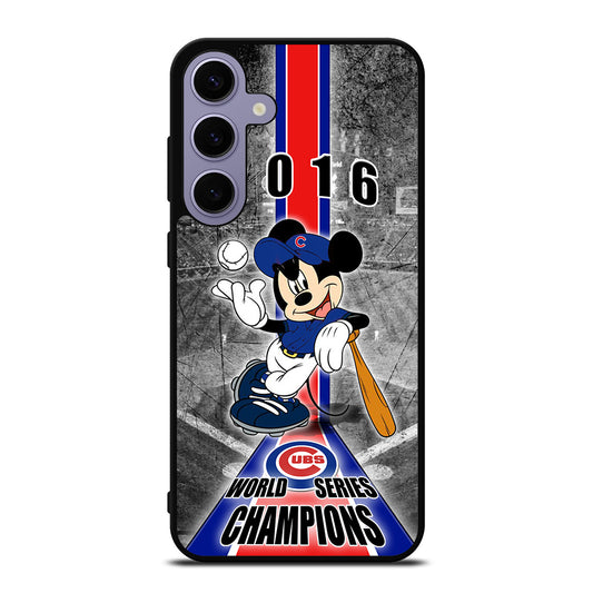 CHICAGO CUBS MICKEY MOUSE Samsung Galaxy S24 Plus Case Cover