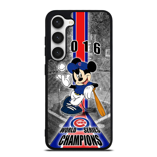 CHICAGO CUBS MICKEY MOUSE Samsung Galaxy S23 Case Cover