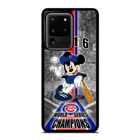 CHICAGO CUBS MICKEY MOUSE Samsung Galaxy S20 Ultra Case Cover