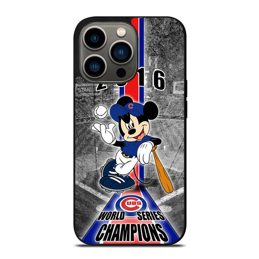 CHICAGO CUBS MICKEY MOUSE iPhone 13 Pro Case Cover
