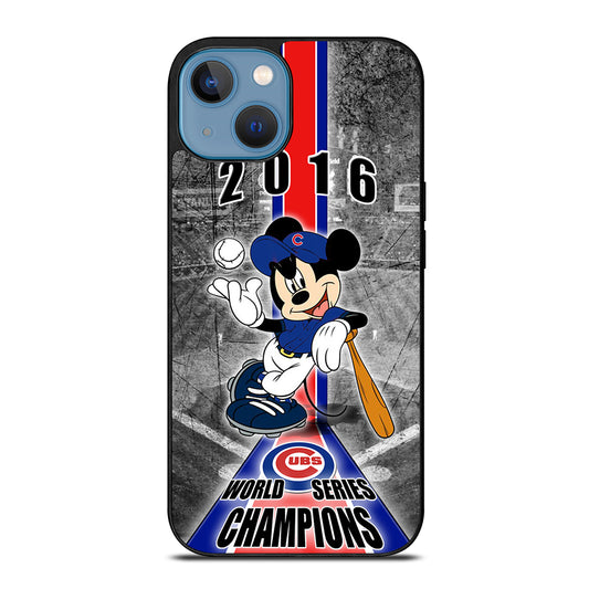 CHICAGO CUBS MICKEY MOUSE iPhone 13 Case Cover