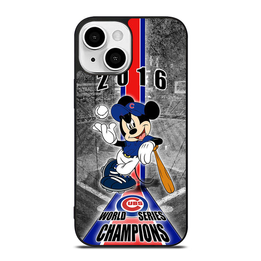 CHICAGO CUBS MICKEY MOUSE iPhone 13 Mini Case Cover
