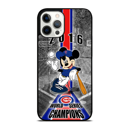 CHICAGO CUBS MICKEY MOUSE iPhone 12 Pro Max Case Cover