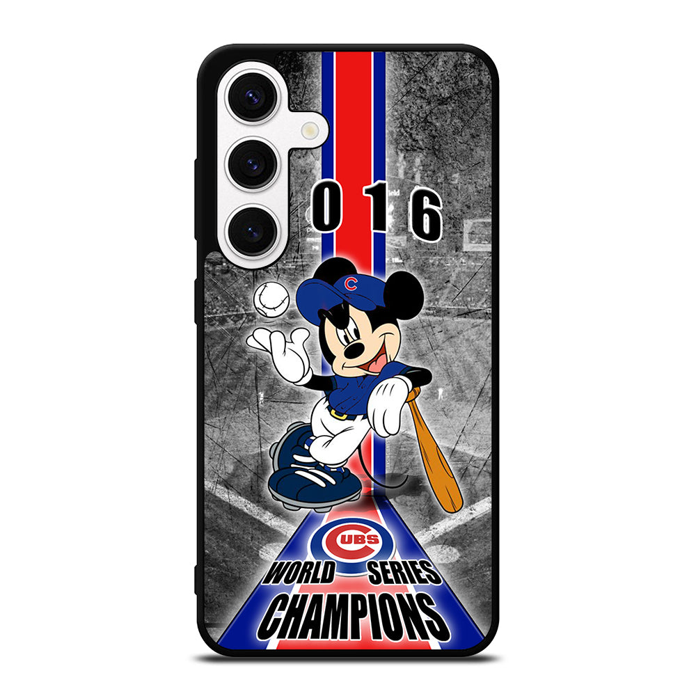 CHICAGO CUBS MICKEY MOUSE Samsung Galaxy S24 Case Cover