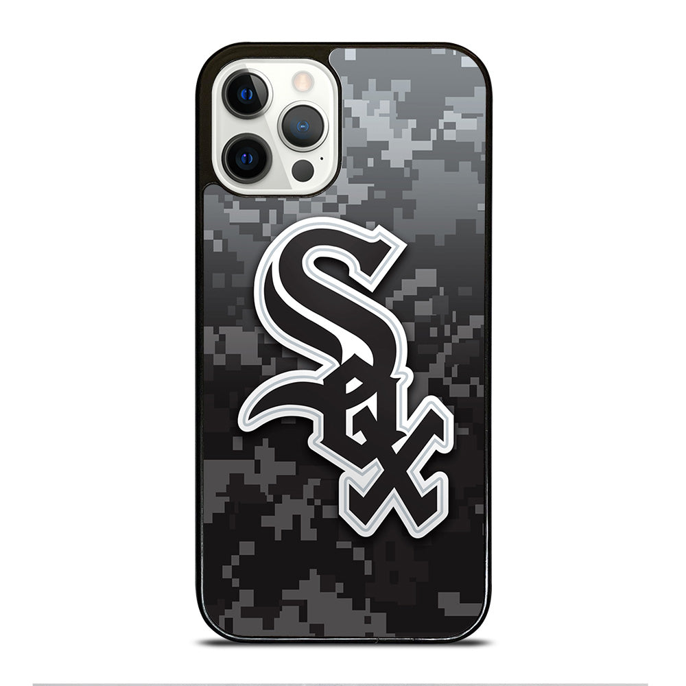CHICAGO WHITE SOX CAMO iPhone 12 Pro Case Cover