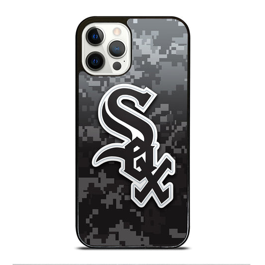CHICAGO WHITE SOX CAMO iPhone 12 Pro Case Cover
