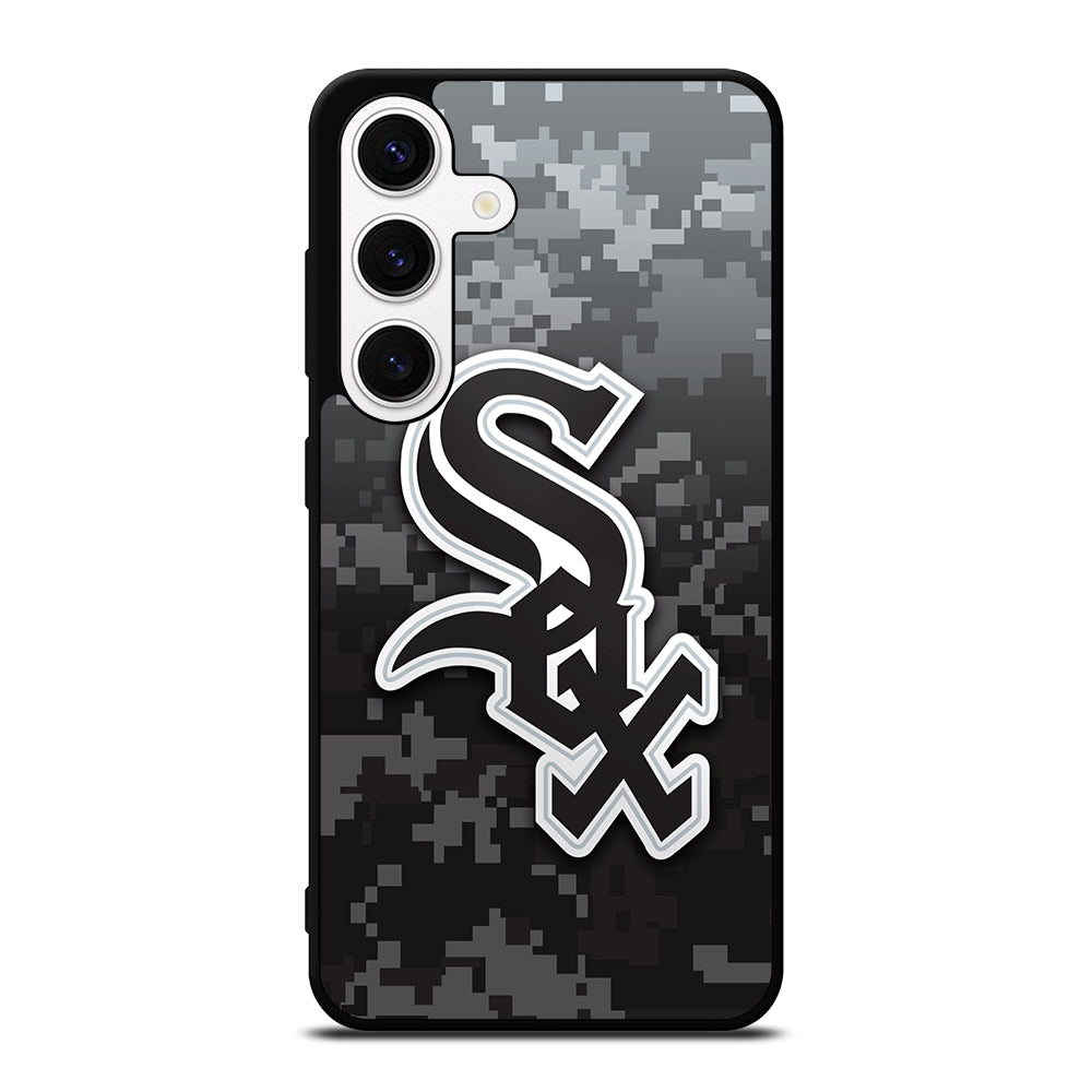 CHICAGO WHITE SOX CAMO Samsung Galaxy S24 Case Cover