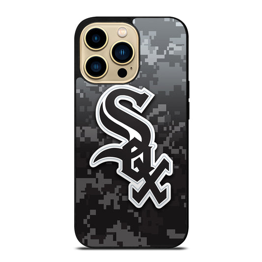 CHICAGO WHITE SOX CAMO iPhone 14 Pro Max Case Cover