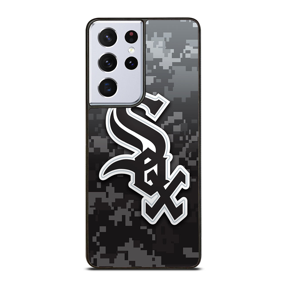 CHICAGO WHITE SOX CAMO Samsung Galaxy S21 Ultra Case Cover