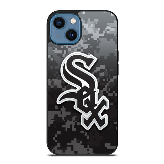 CHICAGO WHITE SOX CAMO iPhone 14 Case Cover