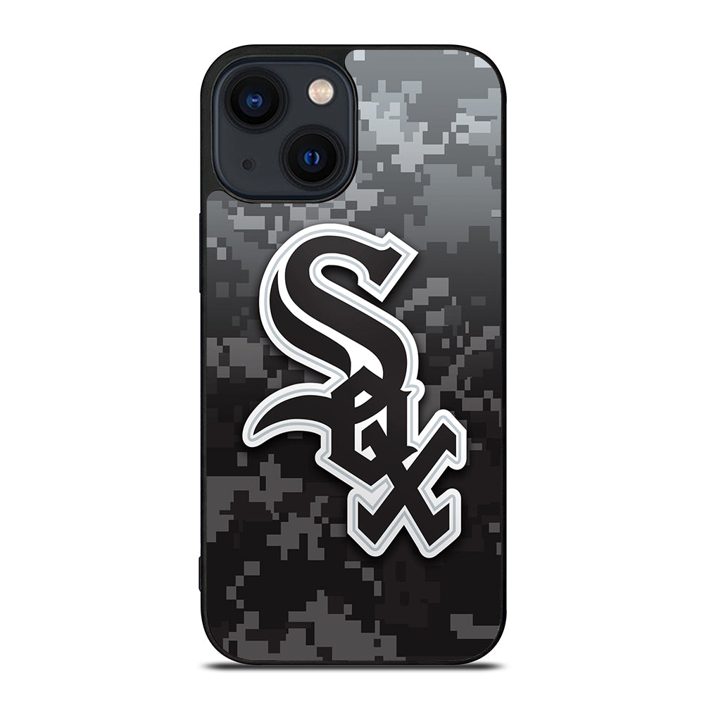 CHICAGO WHITE SOX CAMO iPhone 14 Plus Case Cover