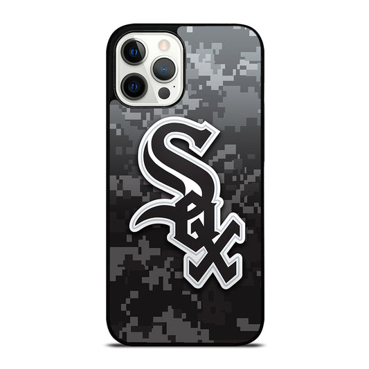 CHICAGO WHITE SOX CAMO iPhone 12 Pro Max Case Cover