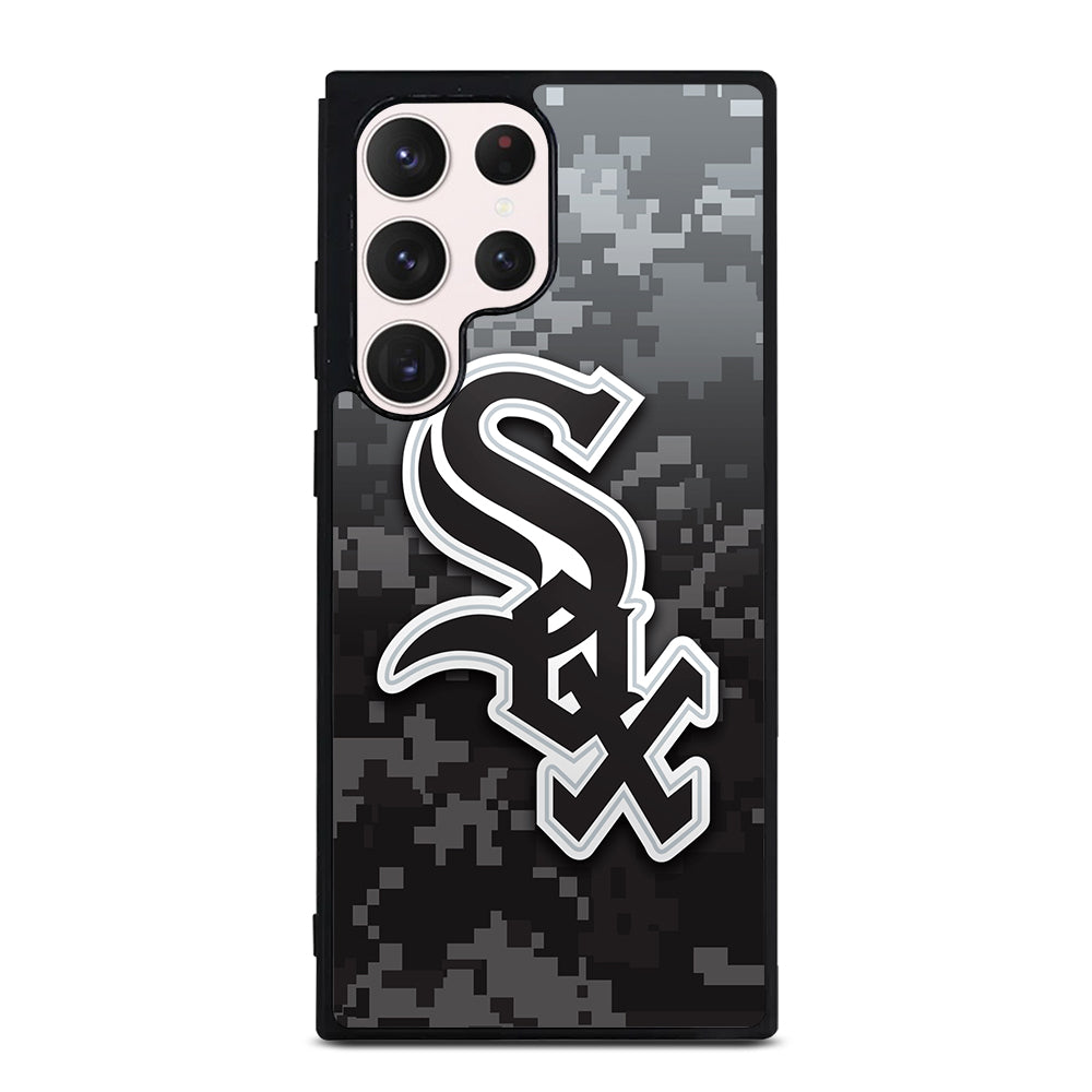 CHICAGO WHITE SOX CAMO Samsung Galaxy S23 Ultra Case Cover