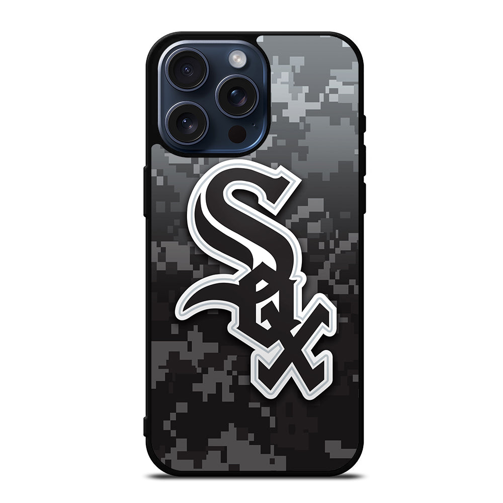 CHICAGO WHITE SOX CAMO iPhone 15 Pro Max Case Cover