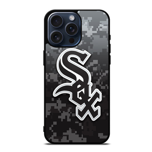 CHICAGO WHITE SOX CAMO iPhone 15 Pro Max Case Cover