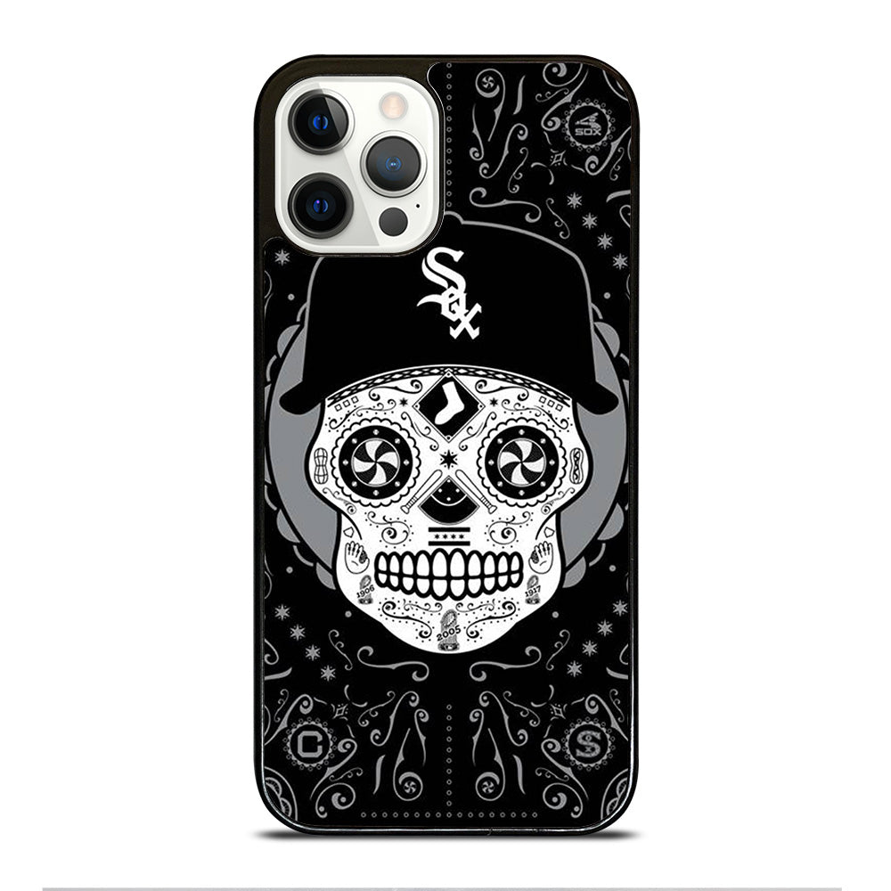 CHICAGO WHITE SOX SKULL LOGO iPhone 12 Pro Case Cover